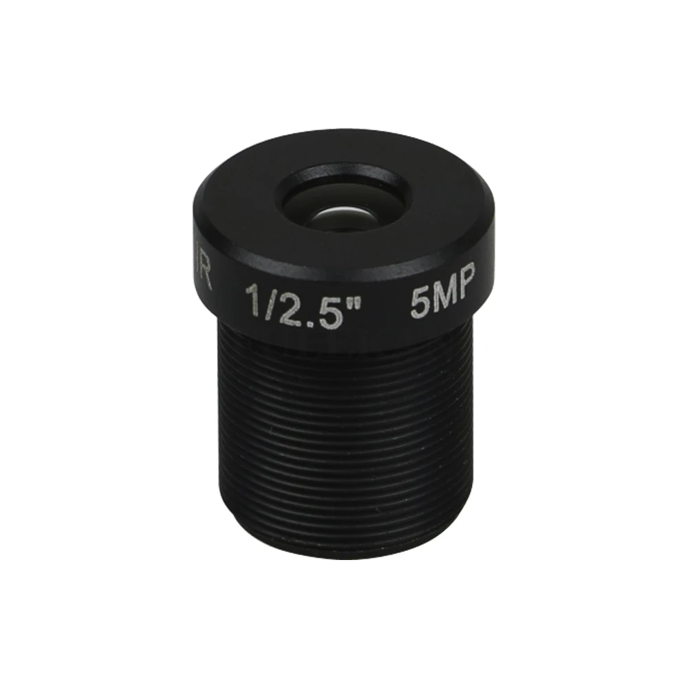 5Megapixel M12 Fixed 1/2.5 inch 8mm CCTV Lens For HD 1080P/4MP/5MP AHD Camera IP Camera