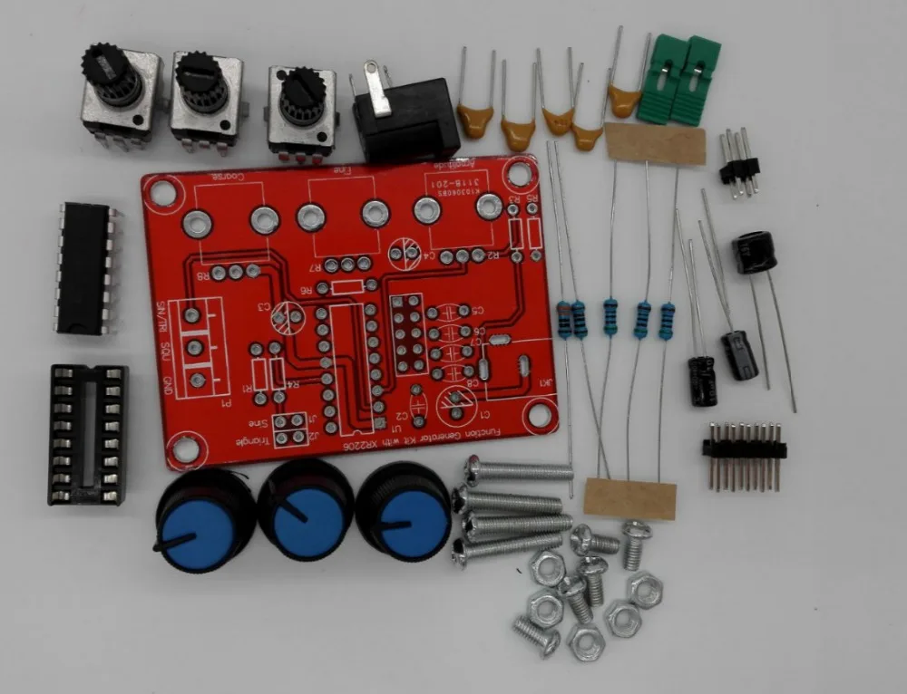 Por Diy Function Generator New Xr2206 High Precision Signal Function Generator Diy Kits China Mainland