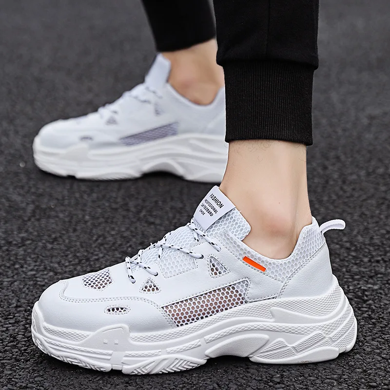 

2019 Explosion summer new mesh men's shoes casual breathable wild outdoor activities travel personality comfortable men's shoes