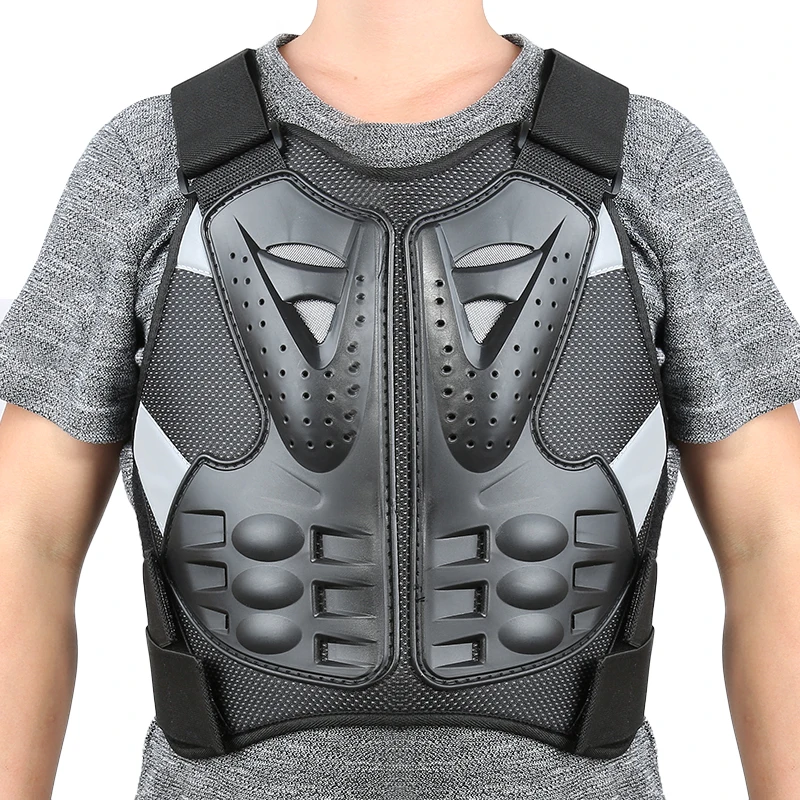 

New Racing Motorcycle Motocross Body Armor Back Spinal Protection Equipment Jacket Vest Motorcycle Full Set Jacket L XL
