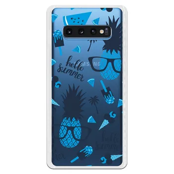 

Stand case costume drawing Hello Summer Green WP011 for Samsung Galaxy S10 Plus