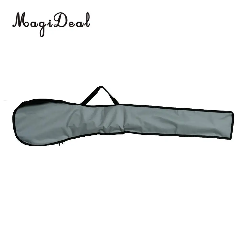 MagiDeal 1pcs Nylon Kayak Paddle Carry Bag Canoe Board Cover 120cm Gray