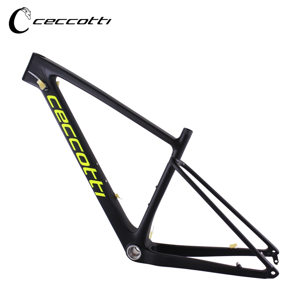 

CECCOTTI new design carbon bike frame T1000 carbon mtb bike frame 148*12mm 142*12mm carbon mountain frame BSA/BB30/PF30 bicycle
