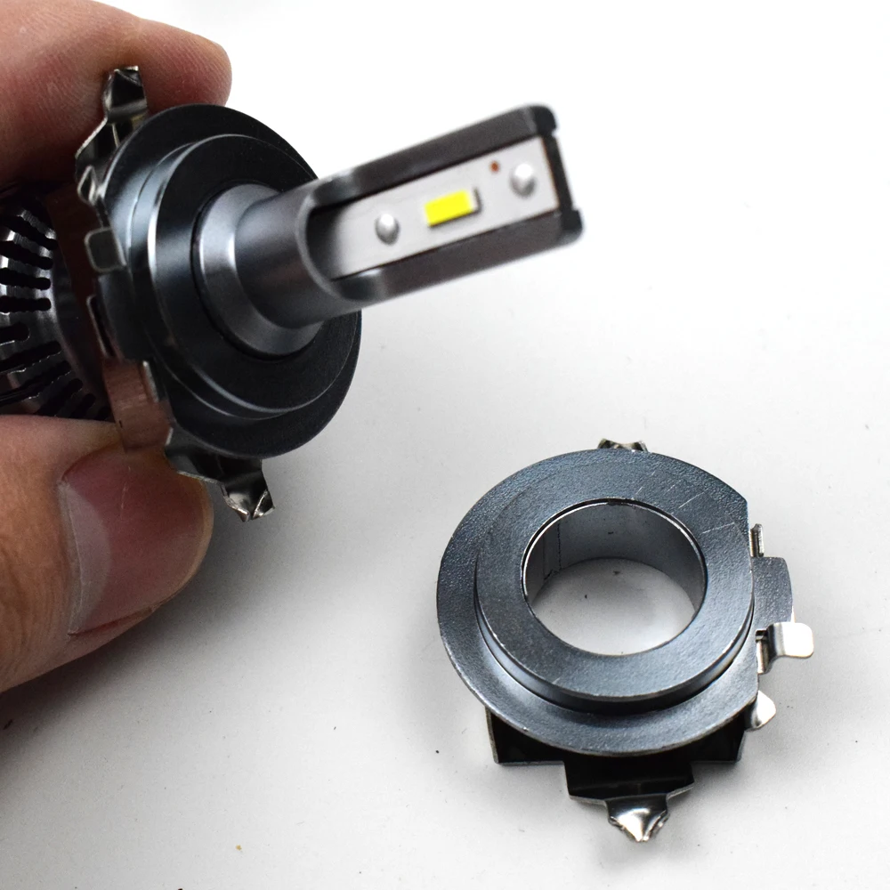 LED Headlight Holder H7 Bulb Holder Base For Mercedes Benz B&ML Volkswagen Old Octavia Opel Ford Explorer Car Led Headlights Adapter 2PCS D120