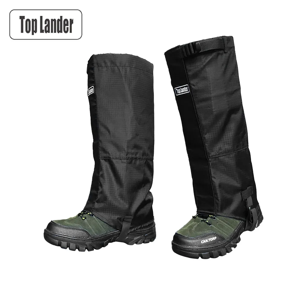 

Waterproof Leg Gaiters for Hiking Hunting Backpacking Women and Men Outdoor Snake Proof Snow Boot Covers Gator
