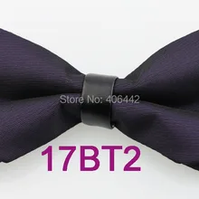 Yibei Coachella Галстуки одноцветное Цвет Фиолетовый Бабочка регулируемые унисекс бабочкой алмазные кожа выбора смокинг лук Галстуки Pre-Tied