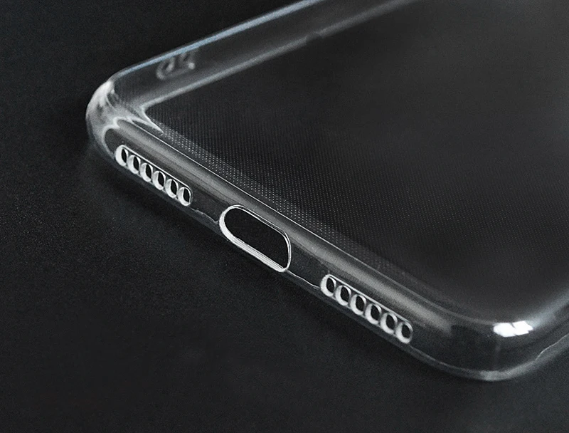 Ультратонкие прозрачные телефонные чехлы для iPhone XR Xs Max X 8 7 6 6S Plus 5 5S SE мягкий силиконовый защитный чехол