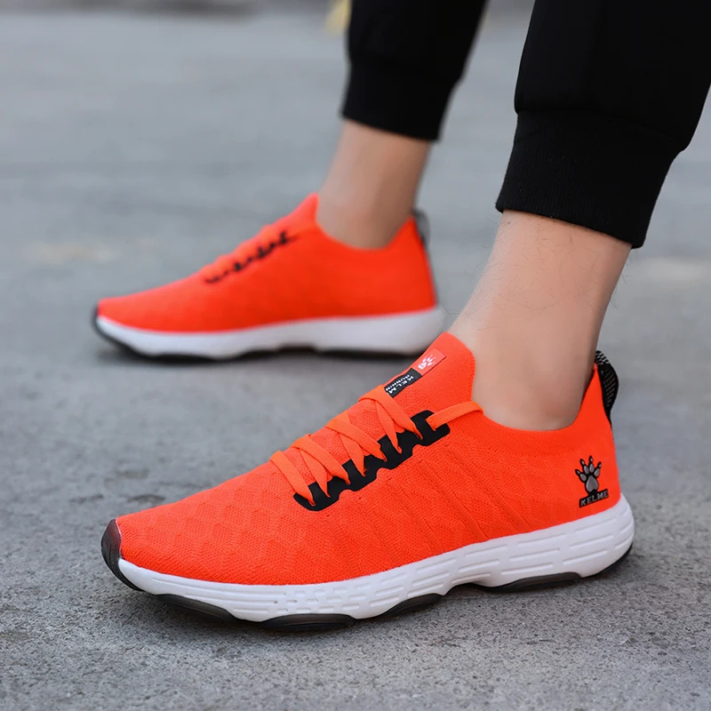 Мужские кроссовки KELME для бега спортивная обувь повседневные дышащие уличный