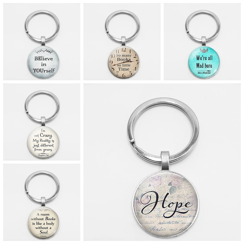 Personality Classic Tools Key Chain Metal Keyrings Gift Girl Stylish