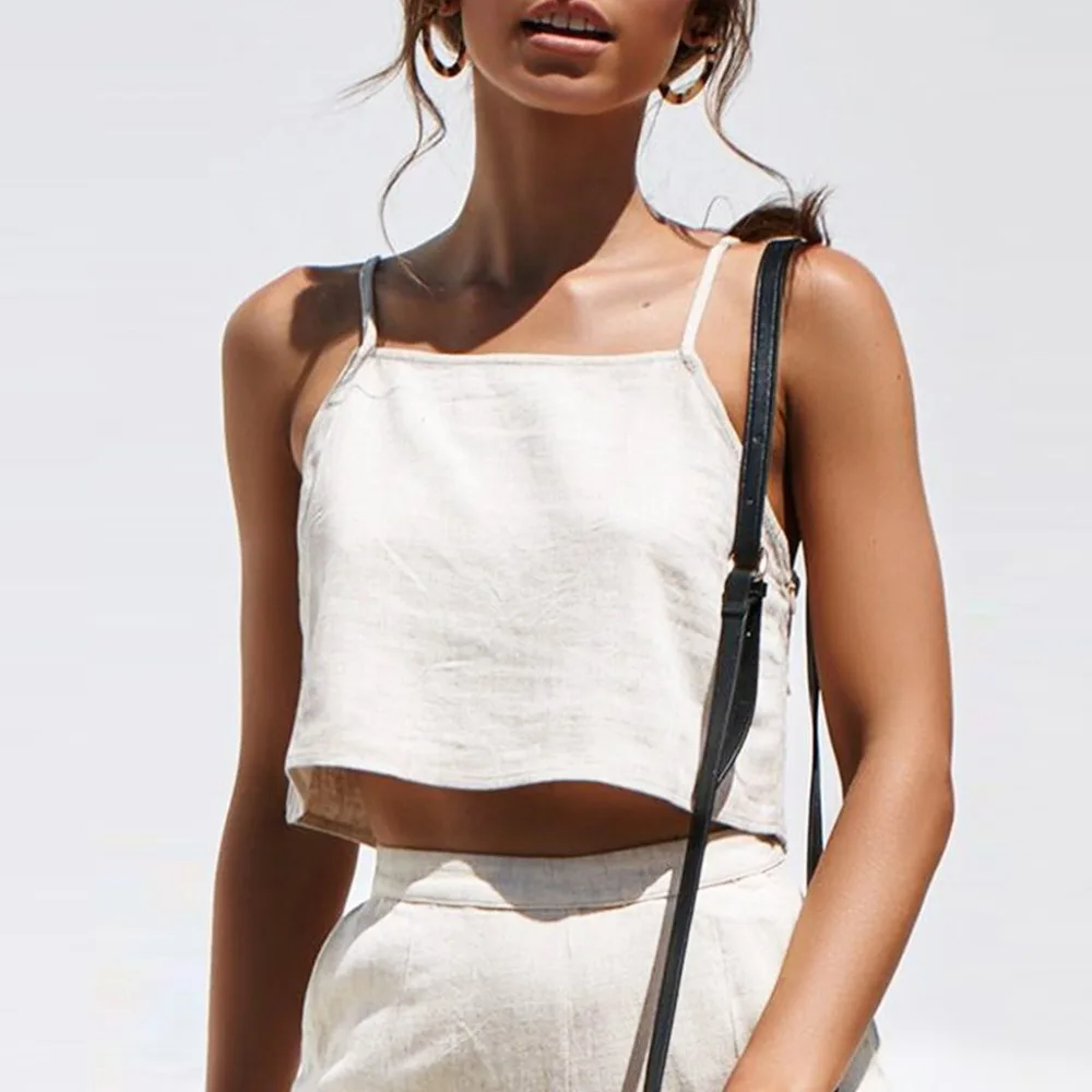 

2019 Summer Fashion Vest Women Pure Color Zipper Camisole Vest Sexy Tops veste femme Easy Blouse chaqueta mujer Beach Vest Tank