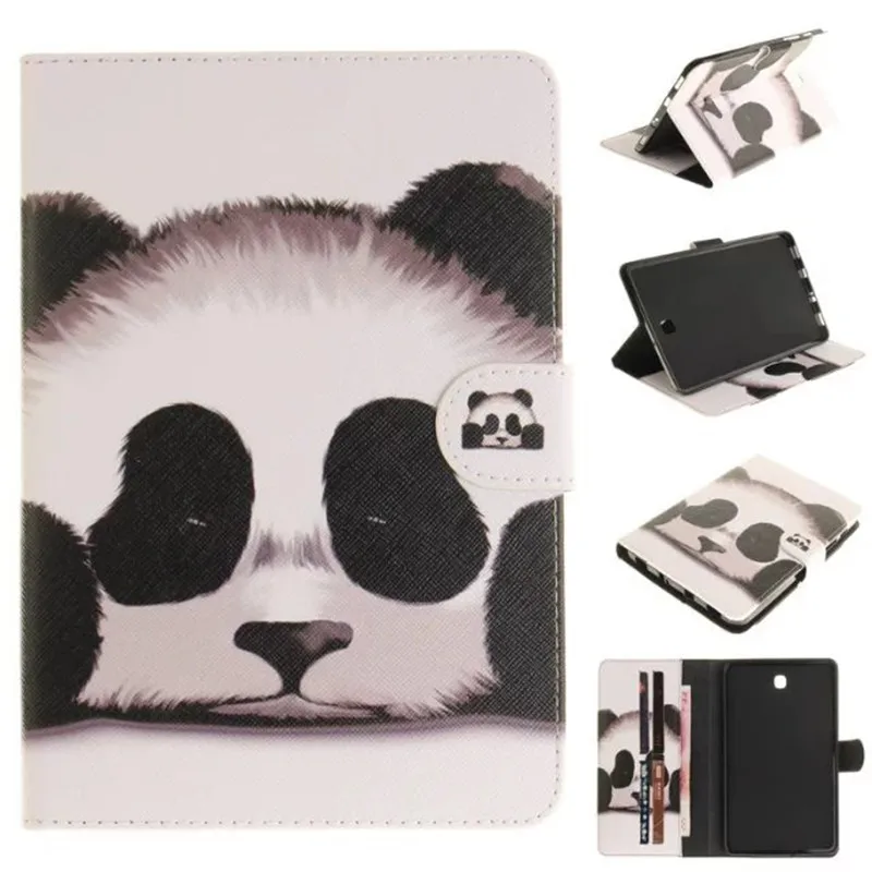 

Tablet Case Funda For Samsung Galaxy Tab S2 8.0" T710 T715 Tablets Covers Fashion Painted Flip Stand PU Leather Wallet Bag Card