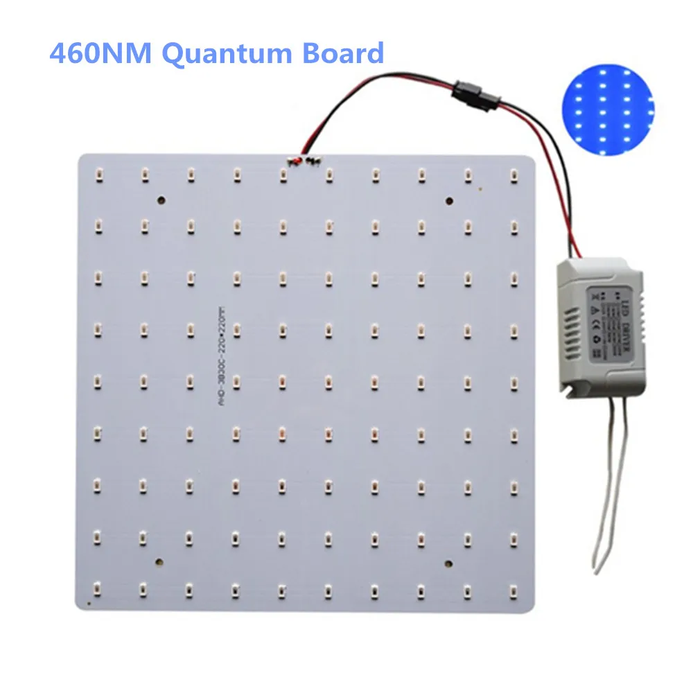 110/220V 10-50 Вт Светодиодный светильник Quantum доска полный спектр samsung 5370 чип 650NM 450NM 520NM 2700-6500K набор «сделай сам» для Светодиодная лампа для выращивания
