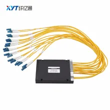 Free shipping 18channel dual fiber SMF-28e fiber 0.9mm loose tube 1m fiber length with lc/pc connector dwdm mux demux