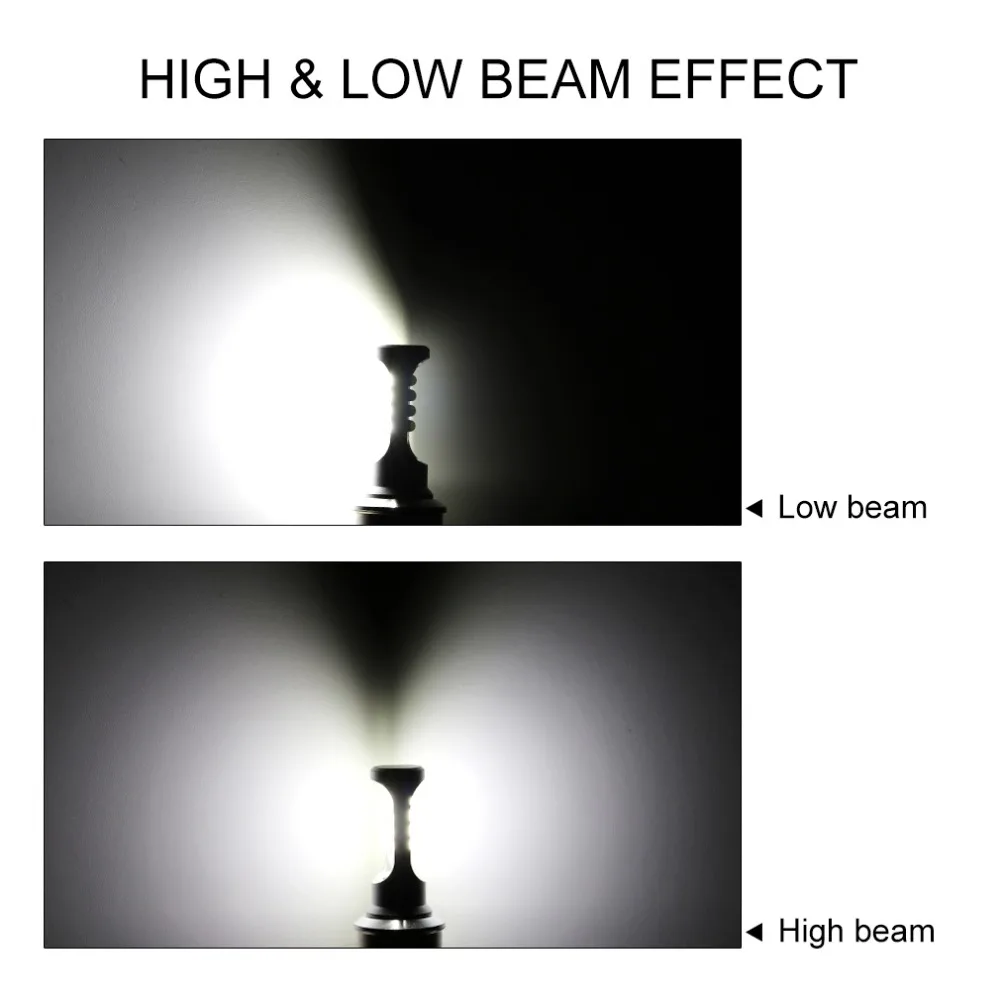 H6 мотоциклетные передние фары BA20D светодиодные лампы 12SMD 1200LM Hi low Противотуманные