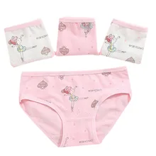 4 предмета в партии, нижнее белье для детей от 3 до 9 лет нижнее белье с треугольными чашечками для девочек детское хлопковое нижнее белье трусики для детей