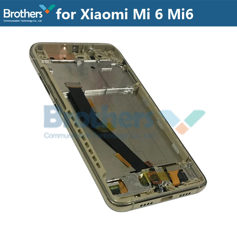 LCD Screen for Xiaomi Mi 6 LCD Display for Xiaomi 6 Mi6 With Fingerprint Frame Touch Screen Digitizer LCD Assembly Original 100% (9)