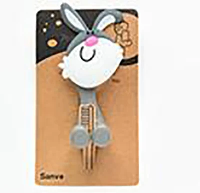 Домашняя креативная присоска ПВХ милый мультфильм животных сильная присоска Детская Зубная паста держатель для зубной щетки туалетный столик - Цвет: bunny