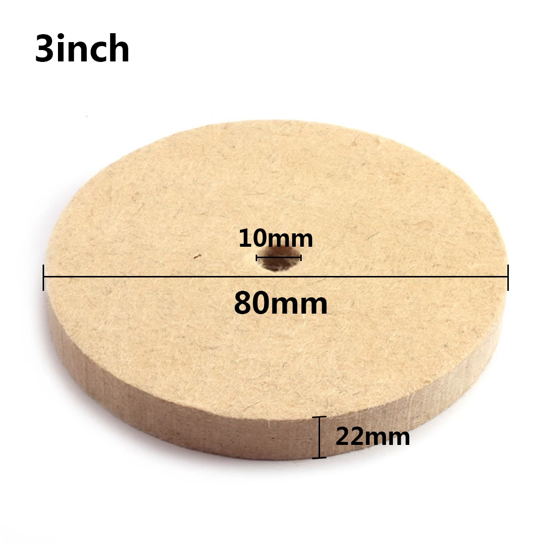 3/" Inches Polishing Wheel Buffing Sanding Pad Abrasives Tools For Bench Grinder