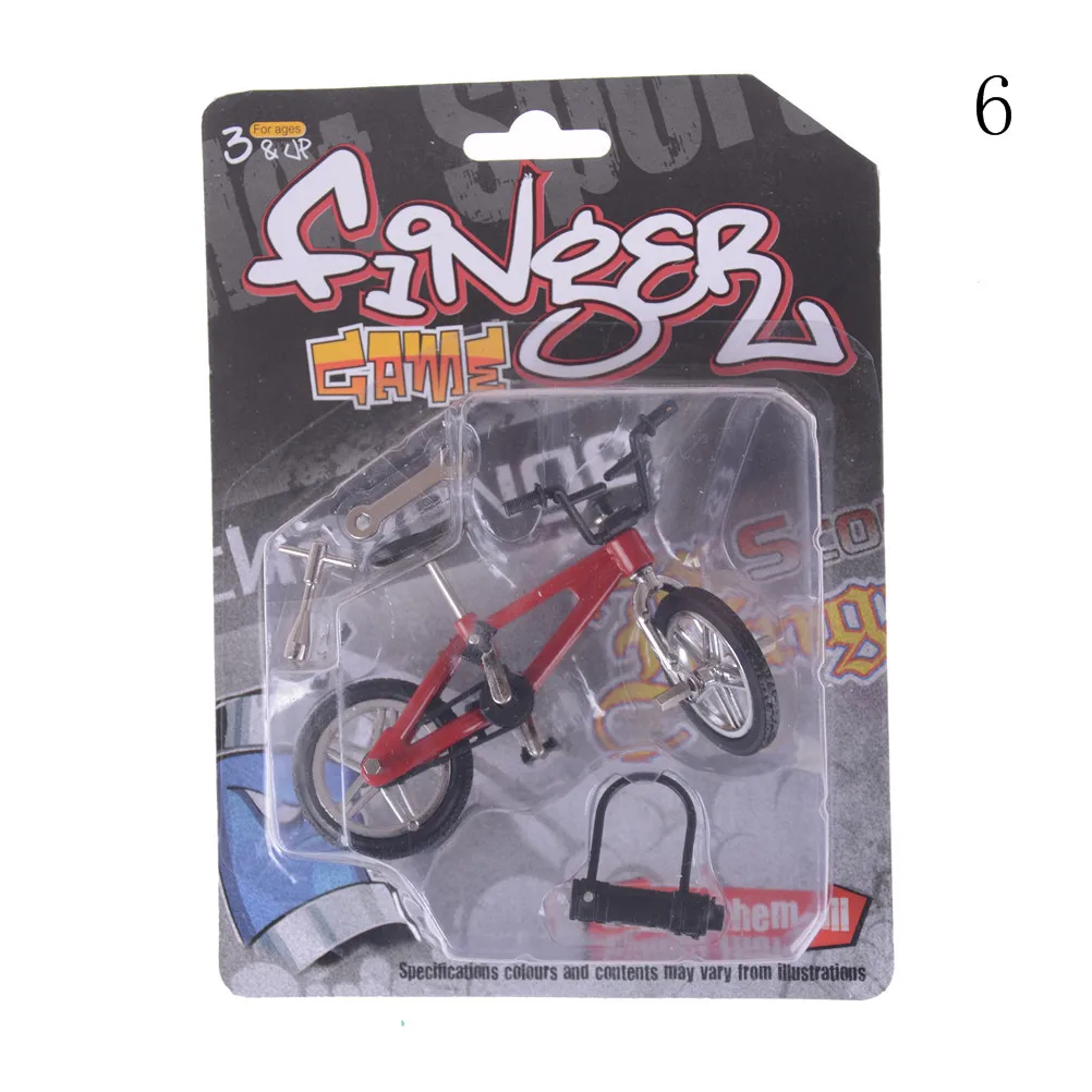 1 шт. мини Finger BMX велосипед Флик Трикс Finger Bikes игрушки BMX модель велосипеда Tech Deck гаджеты Новинка кляп игрушки 10,5 см* 7 см