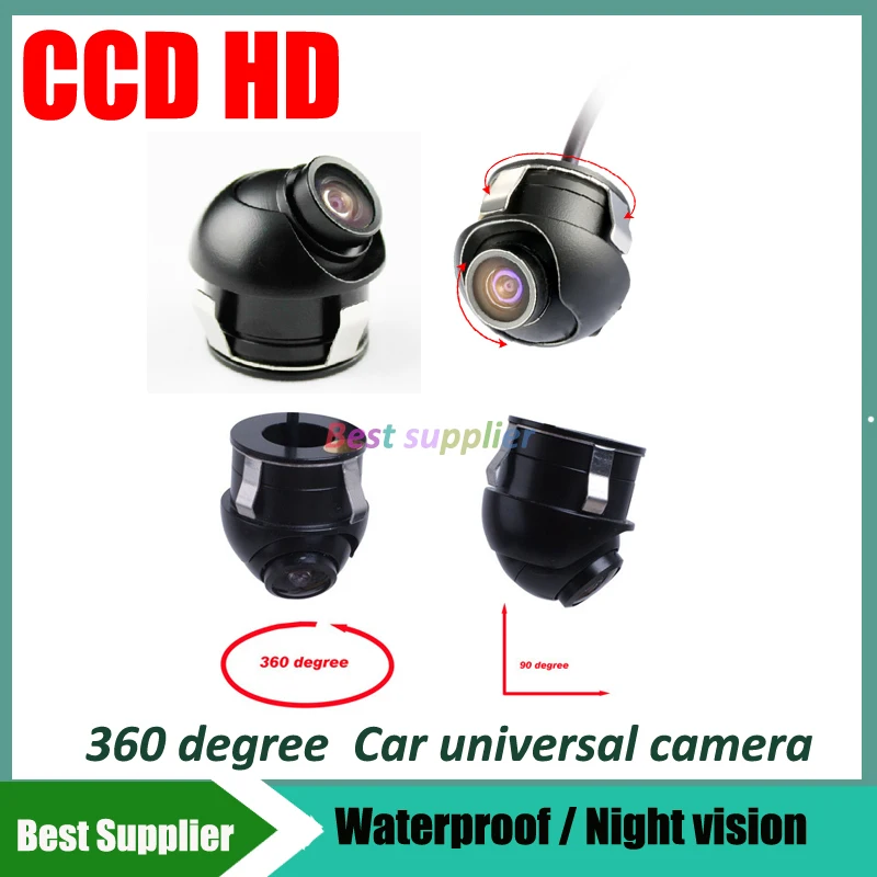 

360 degree CCD HD Car front left right rear view camera parking system reverse backup camera night vision front view camera