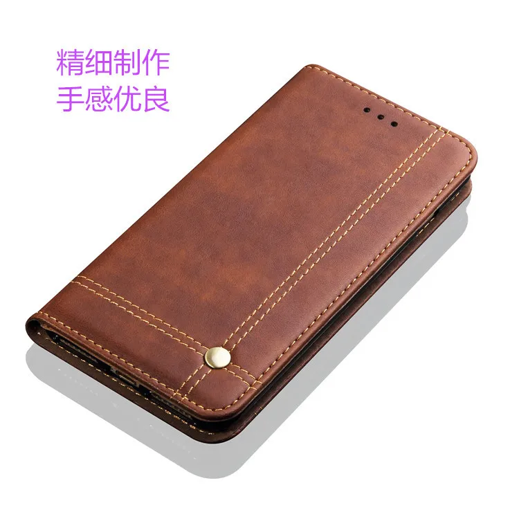 

For Samsung Mobile Phone Case Restoring Ancient Ways with Card Pocket Kickstand For Samsung J4 Plus2018 Mobile Phone Bags