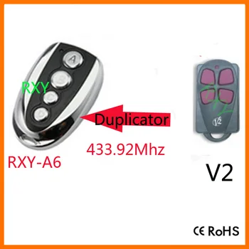 

V2 TRC4 contr 47 433.92mhz remote duplicator control for gate garage door rolling code V2 TRC4 remote control 433.92mhz