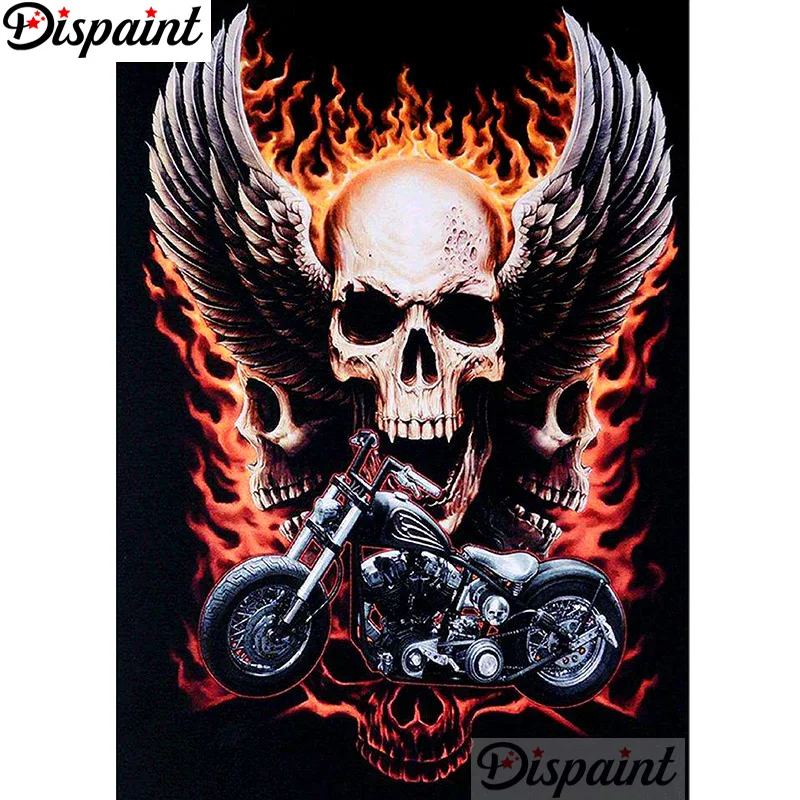 

Dispaint Full Square/Round Drill 5D DIY Diamond Painting "Shantou motorcycle" Embroidery Cross Stitch 3D Home Decor A10975