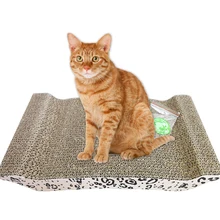 Pet chat Ondulé formation Chat scratch bord jouets chat coussin canapé Pour Animaux de compagnie fournitures