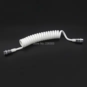 

Vestudio 1.5M Strong Flexible Shower Hose ABS Spring Telephone line Design Water Plumbing Hose Toilet Bidet Shattaf Sprayer Gun