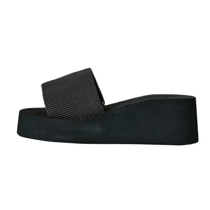 

2018 Hot Slippers Women Summer Shoes Sandals Casual High Heel Slipper indoor & outdoor Female New Fashion Shoes