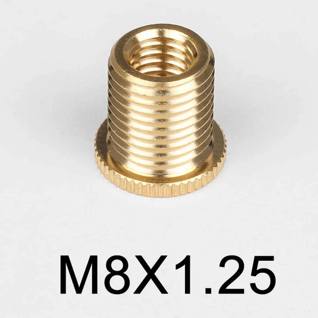 

1 Pcs Thread Insert Nut Replacement Manual Gear Shifter Lever Knob Mounting Nut Insert M8*1.25mm Aluminum Alloy