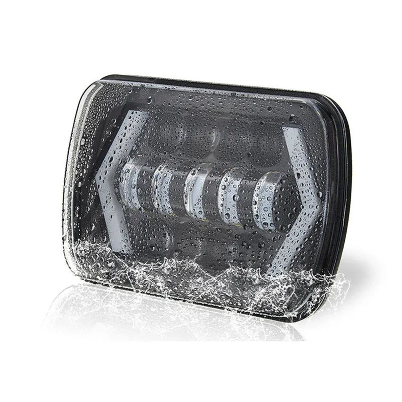 

kongyide Car Light 1PC New 7 inch 5X7 Square Light 6x7 Truck Headlights 7 inch Car Headlights 9-30V dropship m13