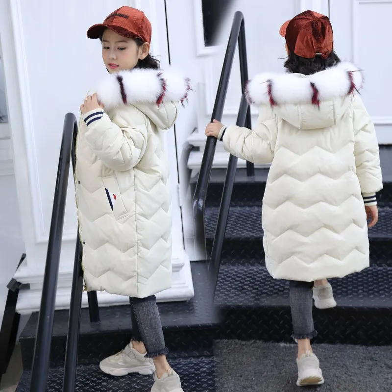 

Princess Winter Coat for Girls Kids Duck Down Jackets For Teenager Gilrs Children Outfit Winter Girls Clothing Parkas -35 Degree