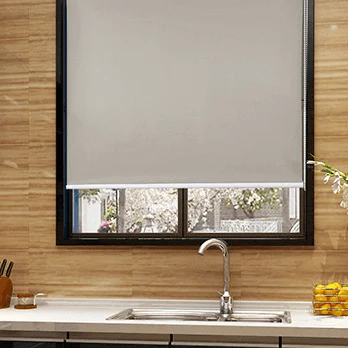 Persianas enrollables de luz diurna sin sol personalizables tamaño medio sombra o pantalla completa sistema de cadena de bolas persianas de tela Persianas enrollables de luz diurna sin sol personalizables tamaño medio sombra o pantalla completa sistema de cadena de bolas persianas de tela