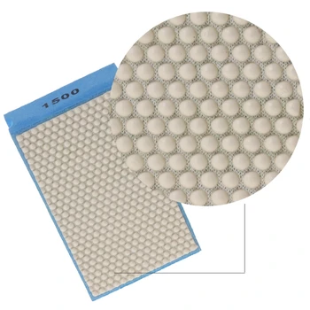 

Diamond Hand Polishing Pad Grinding For Glass Stone Marble 800/1800/3500 Grit