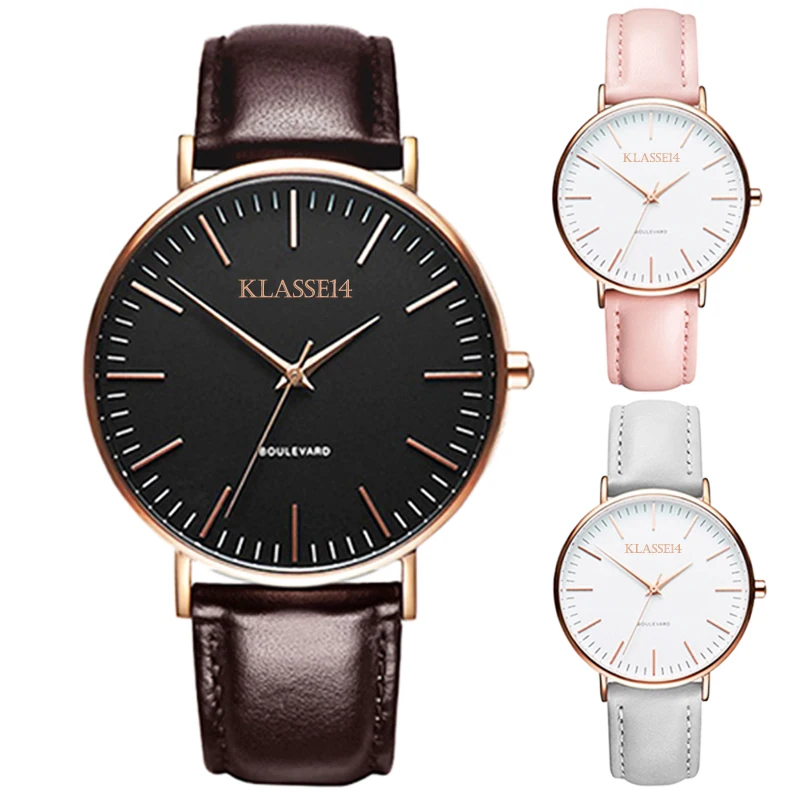 

KLASSE14Watches Top Brand Luxury Men's Quartz Watch Waterproof Sport Military Watches Men Steel Strap Relogio Masculino