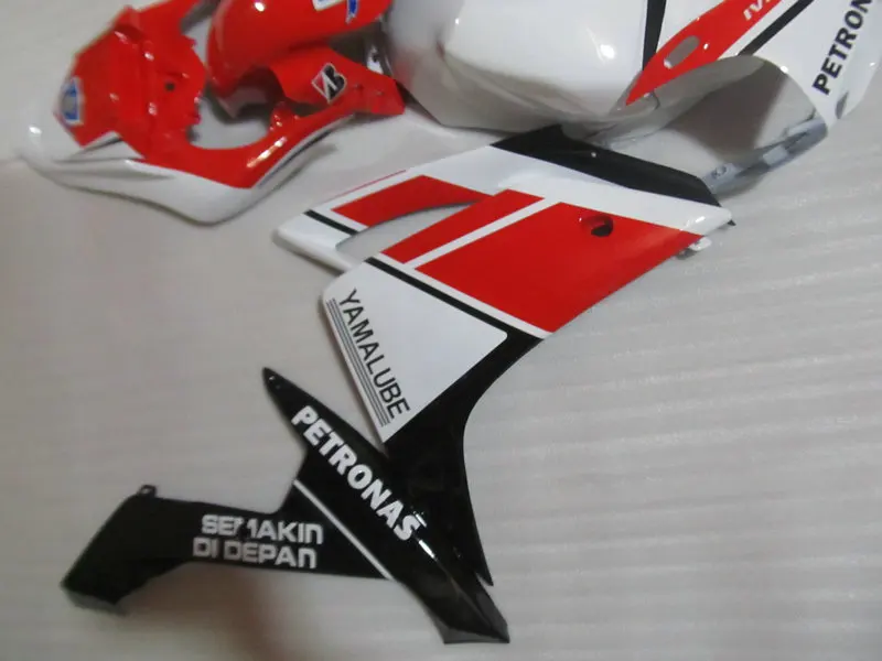 Мотоцикл обтекатель комплект для YAMAHA YZFR1 07 08 YZF R1 YZF1000 2007 2008 новые красные, белые Обтекатели+ полный комплект бак крышка+ подарки YK19