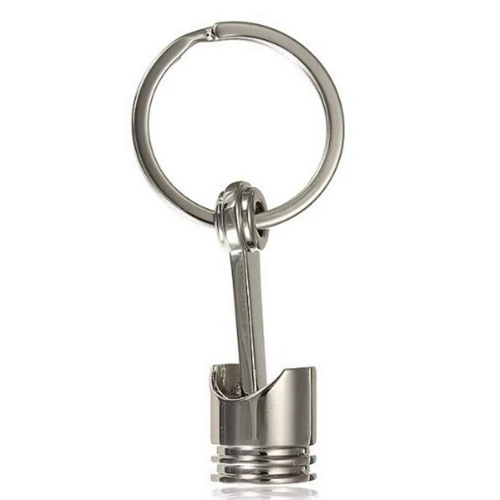 

Liste&Luke New Internal Combustion Auto Engine Piston Car Pendant Alloy Keychain Key Ring