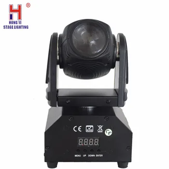 

Led mini 10w moving head lights RGBW 4in1 moving beam lighting with dmx control for dj stage