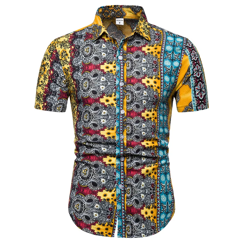 bare leisure linen cotton shirts