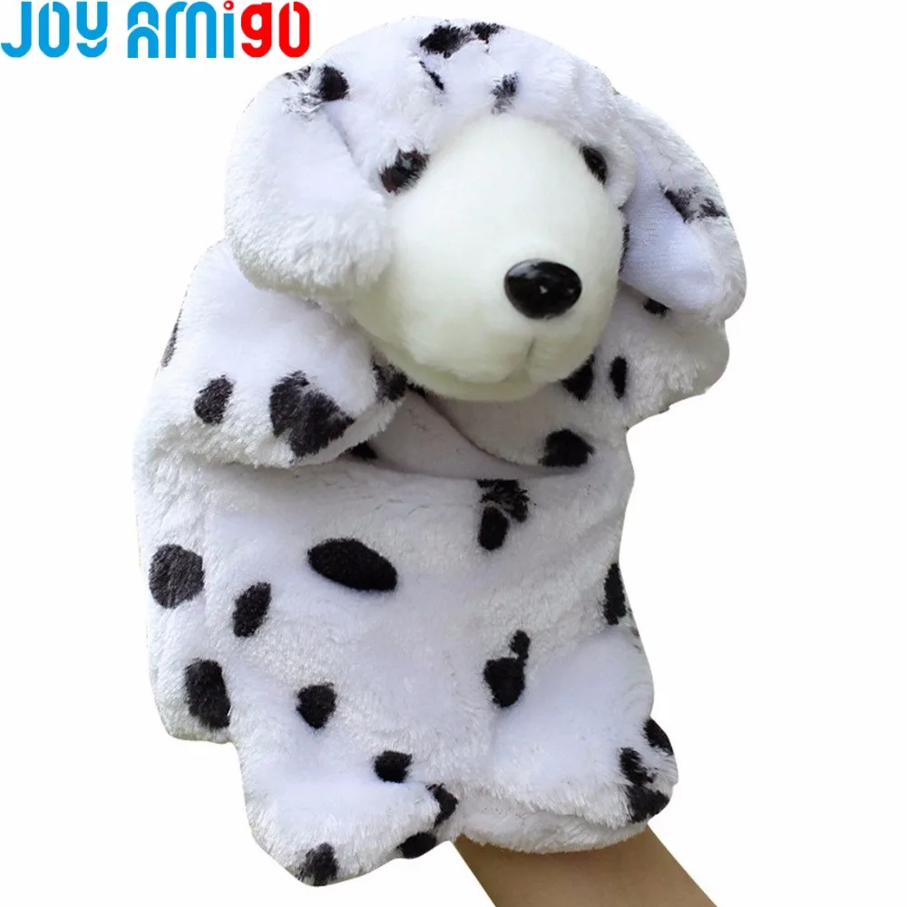 dalmatian hand puppet