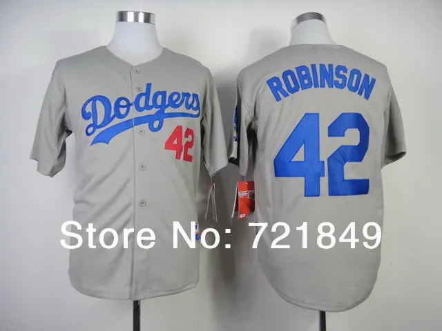 jackie robinson grey jersey