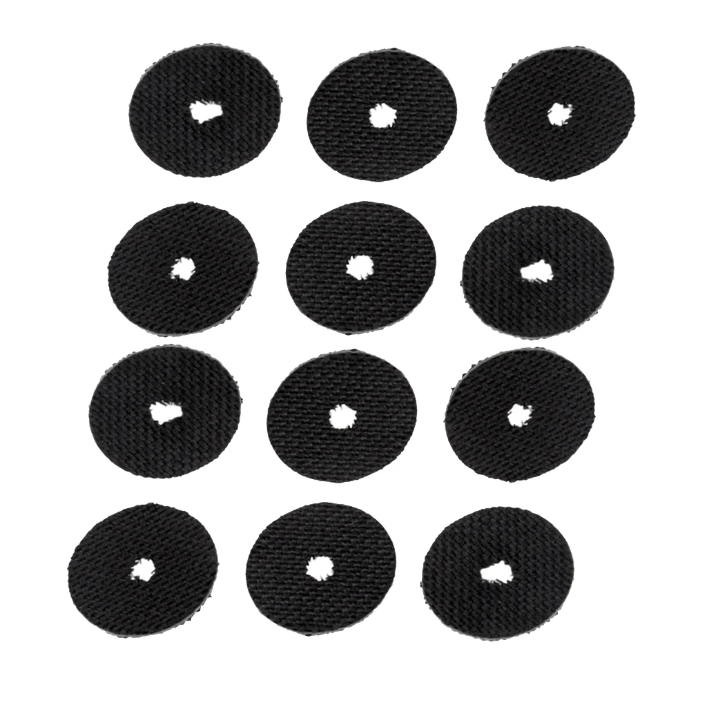 12pcs/set Carbon Fiber Fishing Reel Drag Washers For Spinning Baitcasting Fishing Tools Spinning Baitcasting Reel