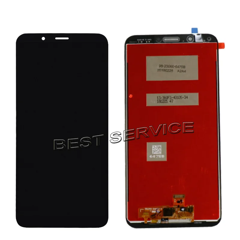 100% тест ЖК дисплей для Huawei Honor 7C/Enjoy 8 и кодирующий преобразователь сенсорного