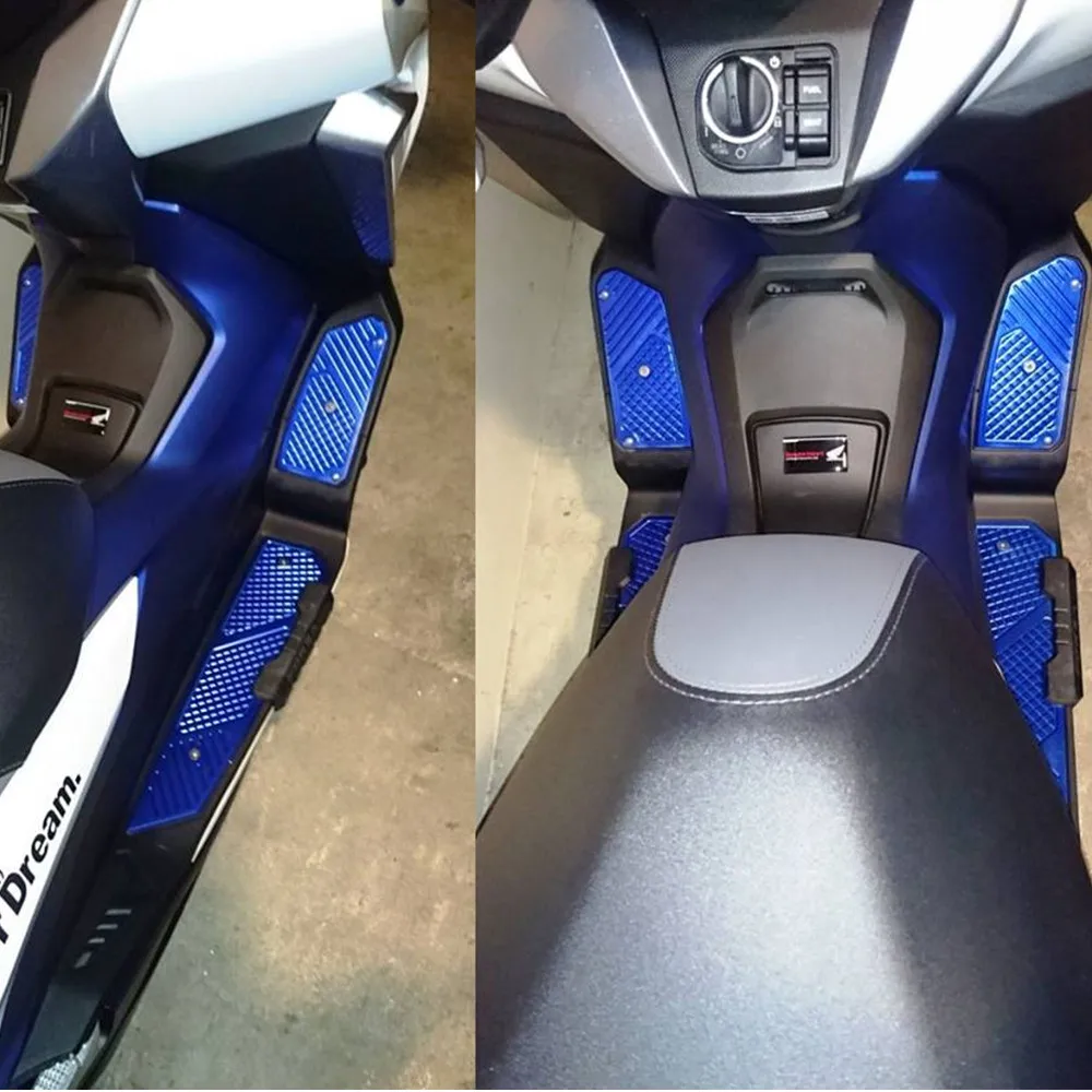 

Motorcycle Modified forza CNC footrest footpads Aluminum alloy mats plate pedals For Honda MF13 Forza300 Forza125 Forza125 2018