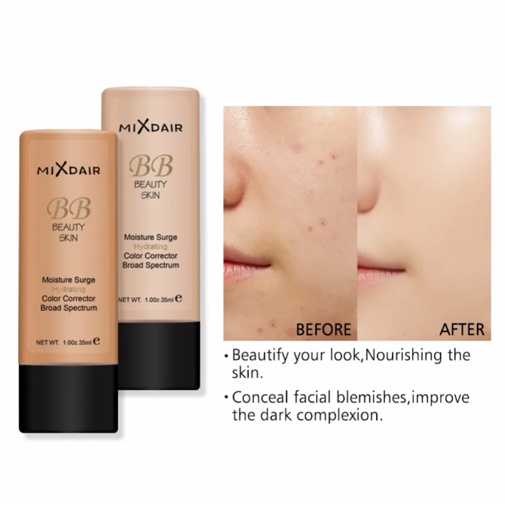 

Waterproof Lightweight Concealer Isolation BB Cream Sunscreen Moisturizing Foundation Liquid Concealer Oil Control