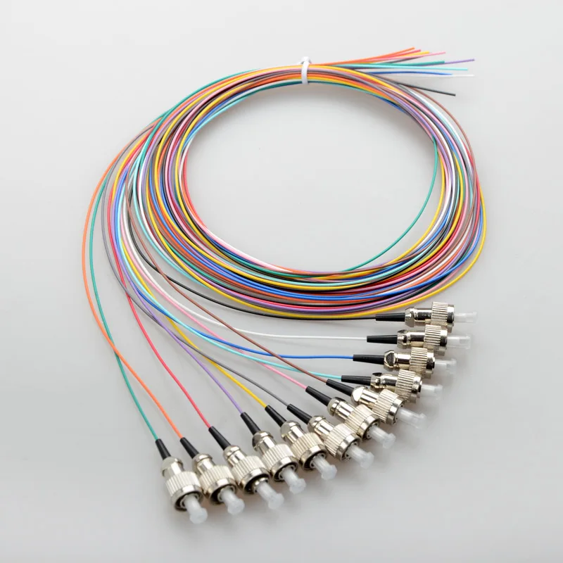 12-жильный волоконно-оптический пакет Pigtail FC 12 цветов 0 9 одномодовый FTTH SM 9/125 1
