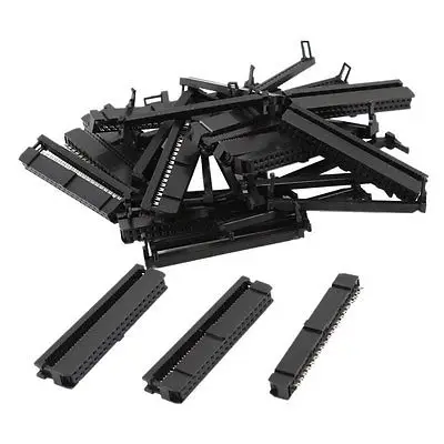 

15pcs Dual Row IDC Connector FC-40P 40Pin Female Header 2.54mm Pitch Free shipping