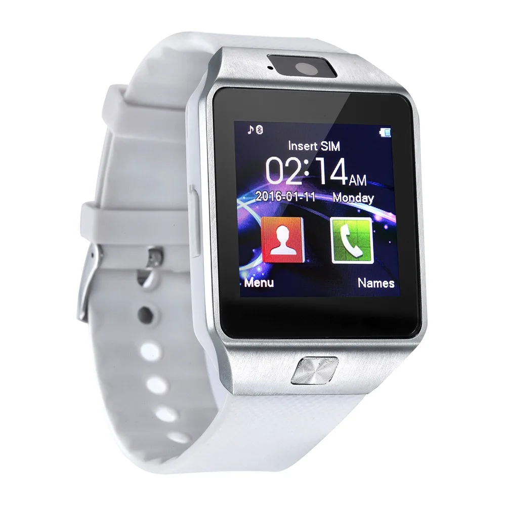 DZ09 Mode Sport Cerdas Menonton Dukungan SIM TFCard Untuk perangkat Android yang dapat dikenakan Telepon Smartwatch Man Camera Wanita Bluetooth