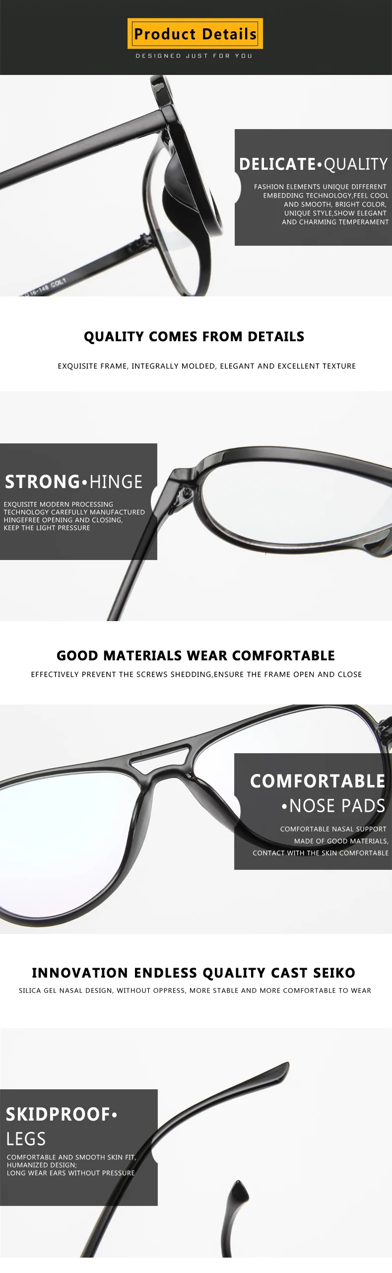 Топ прозрачные очки авиатора оправа Женские винтажные прозрачные очки в оправе Пластиковые оправы для очков женские дизайнерские очки